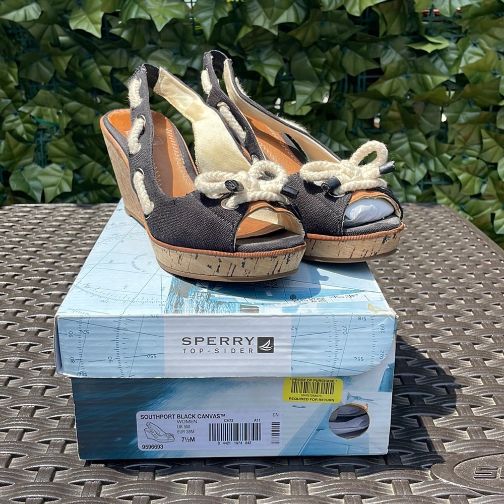 Sperry Top-Sider wedges